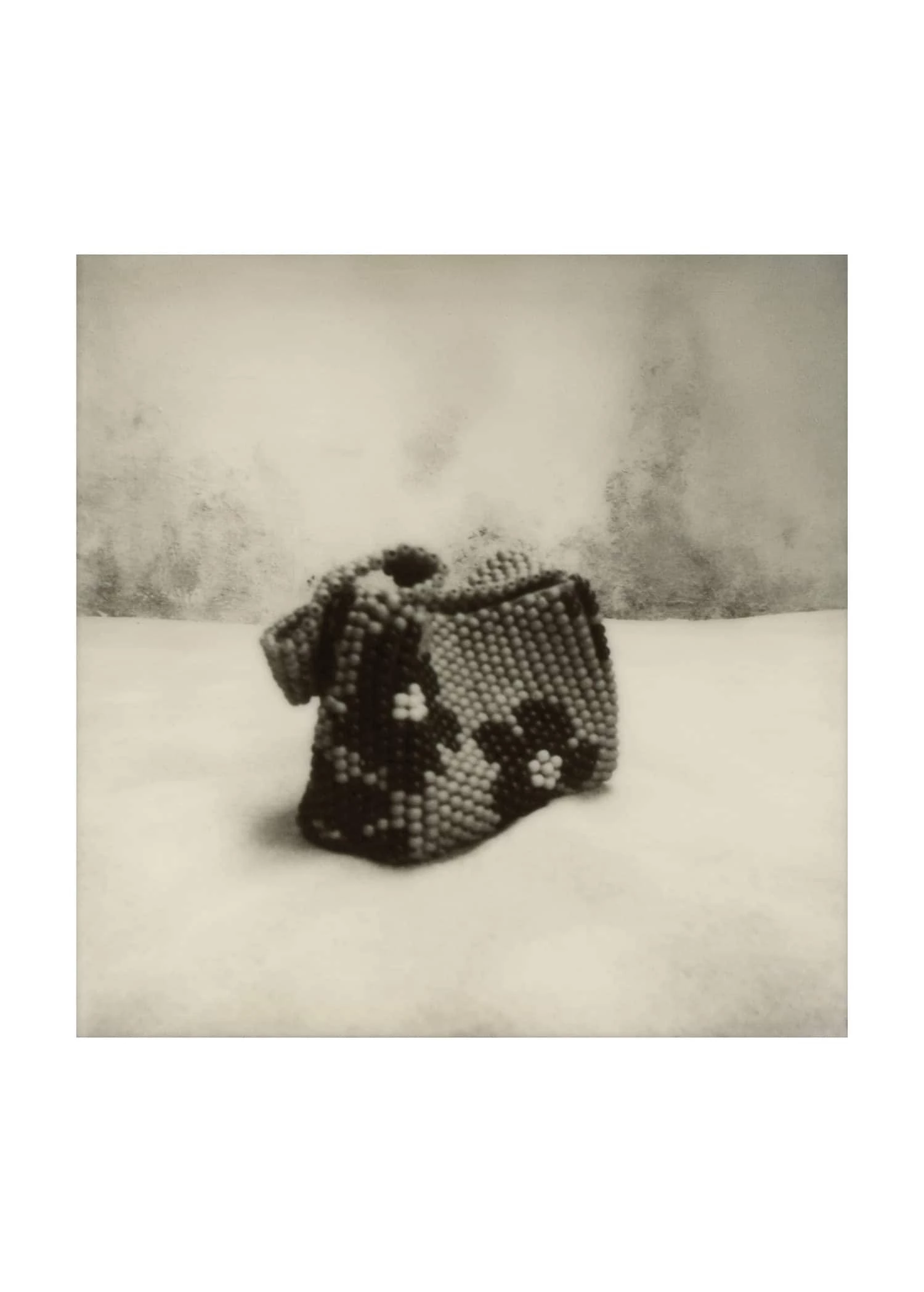 Mango Beaded Wood Handbag Red 1 Mango Beaded Wood Handbag Red