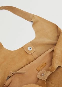 Mango Leather Shopper Bag Medium Brown -Mango Bags Sales Store unnamed file 207