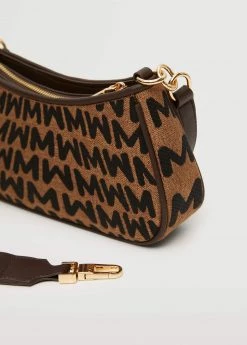 Mango Baguette Bag With Logo Chocolate 16 Mango Baguette Bag With Logo Chocolate -Mango Bags Sales Store unnamed file 223