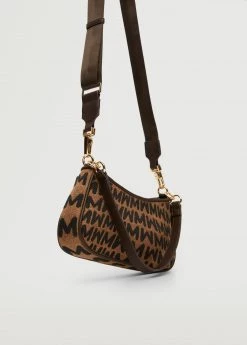 Mango Baguette Bag With Logo Chocolate 17 Mango Baguette Bag With Logo Chocolate -Mango Bags Sales Store unnamed file 224