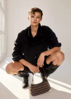 Mango Baguette Bag With Logo Chocolate 21 Mango Baguette Bag With Logo Chocolate -Mango Bags Sales Store unnamed file 228