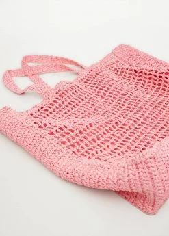 Mango Raffia Shopper Bag Neon Pink 22 Mango Raffia Shopper Bag Neon Pink -Mango Bags Sales Store unnamed file 23