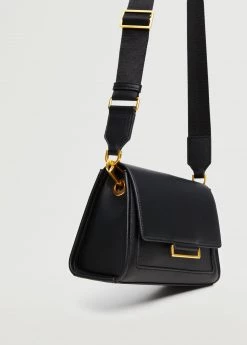 Mango Flap Crossbody Bag Black -Mango Bags Sales Store unnamed file 243