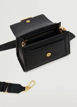 Mango Flap Crossbody Bag Black -Mango Bags Sales Store unnamed file 244