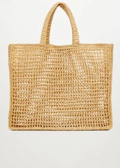 Mango Raffia Shopper Bag Neon Pink 24 Mango Raffia Shopper Bag Neon Pink -Mango Bags Sales Store unnamed file 25