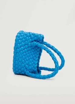 Mango Braided Mini Bag Blue -Mango Bags Sales Store unnamed file 260