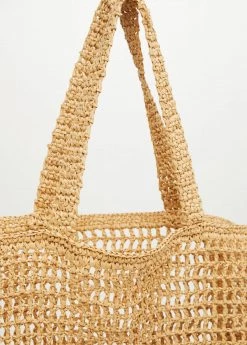 Mango Raffia Shopper Bag Neon Pink 28 Mango Raffia Shopper Bag Neon Pink -Mango Bags Sales Store unnamed file 29