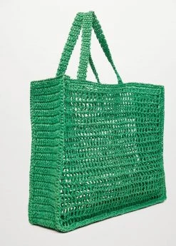 Mango Raffia Shopper Bag Neon Pink 30 Mango Raffia Shopper Bag Neon Pink -Mango Bags Sales Store unnamed file 31