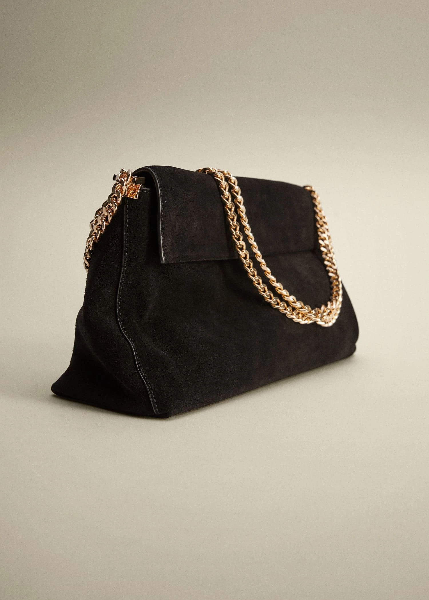 Mango Chain Leather Bag Cherry 9 Mango Chain Leather Bag Cherry - Image 9