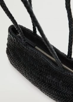 Mango Leather Baguette Bag Black 9 Mango Leather Baguette Bag Black -Mango Bags Sales Store unnamed file 382