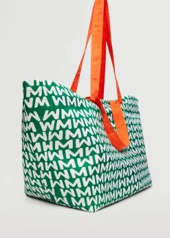 Mango Maxi Shopper Bag Green -Mango Bags Sales Store unnamed file 398