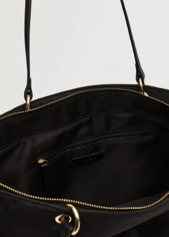 Mango Logo Shopper Bag Black -Mango Bags Sales Store unnamed file 440