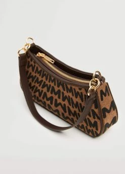 Mango Baguette Bag With Logo Blue -Mango Bags Sales Store unnamed file 516