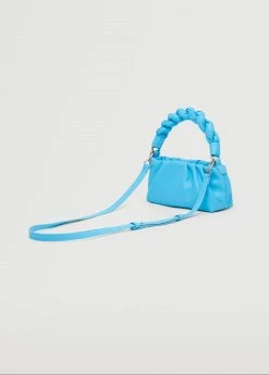 Mango Crossbody Bag With Twisted Strap Blue -Mango Bags Sales Store unnamed file 530