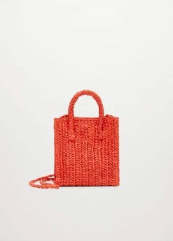 Mango Mini Shopper Bag Orange -Mango Bags Sales Store unnamed file 546