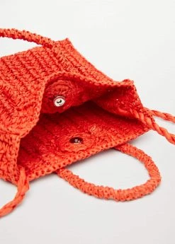 Mango Mini Shopper Bag Orange -Mango Bags Sales Store unnamed file 548
