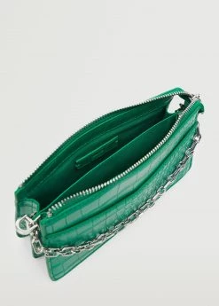 Mango Croc-effect Cross Body Bag Black -Mango Bags Sales Store unnamed file 643