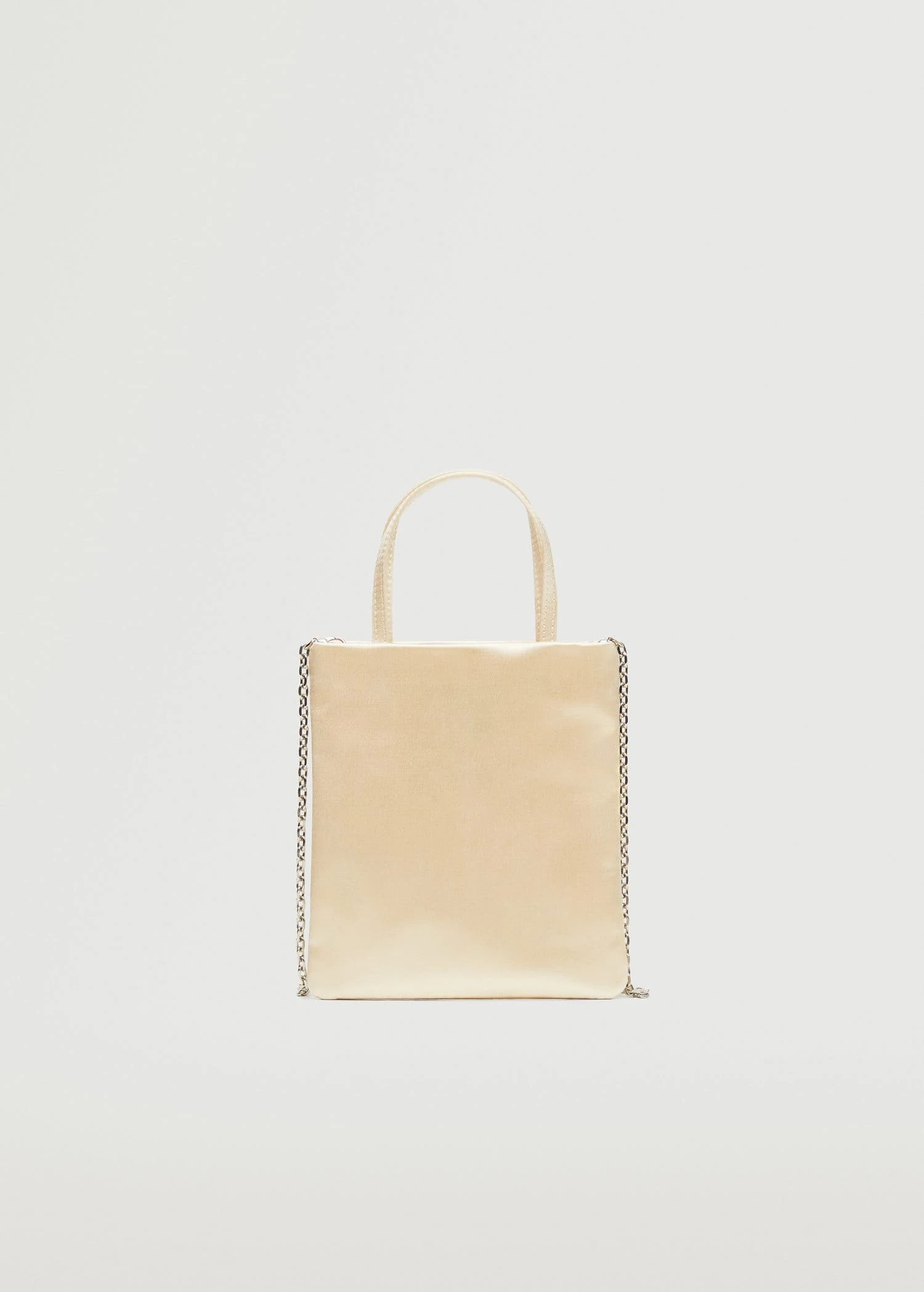 Mango Mini Satin Bag Lime 1 Mango Mini Satin Bag Lime