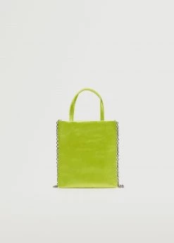 Mango Mini Satin Bag Lime 22 Mango Mini Satin Bag Lime -Mango Bags Sales Store unnamed file 664