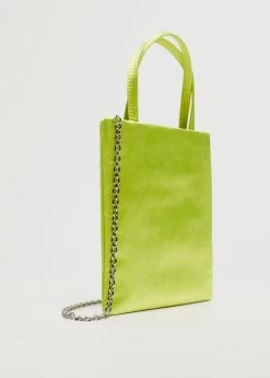 Mango Mini Satin Bag Lime 23 Mango Mini Satin Bag Lime -Mango Bags Sales Store unnamed file 665
