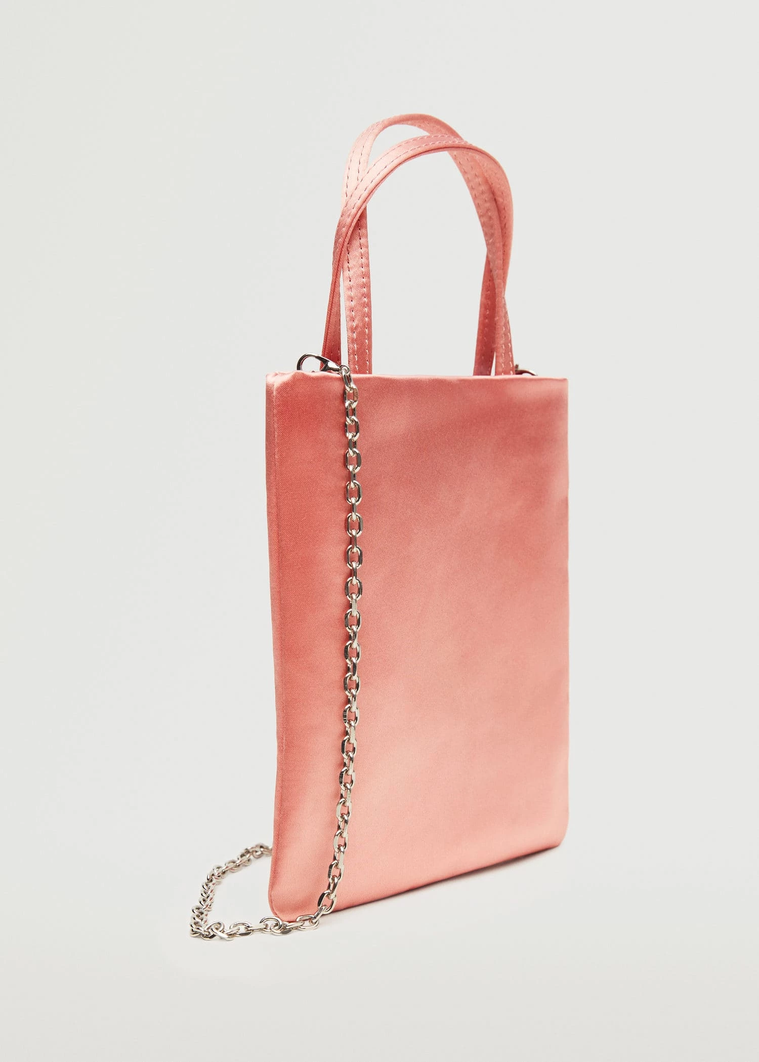 Mango Mini Satin Bag Lime 12 Mango Mini Satin Bag Lime - Image 12