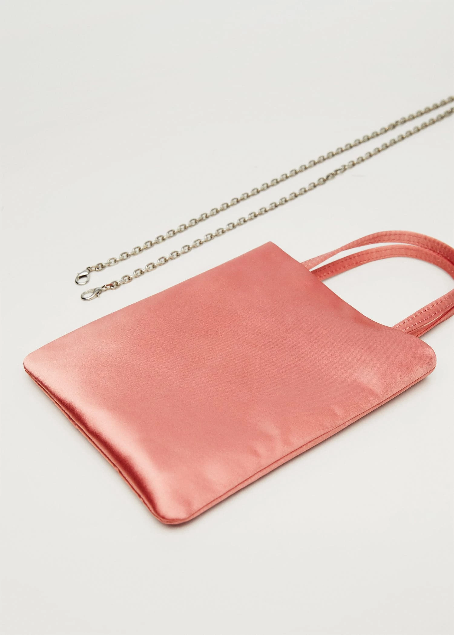 Mango Mini Satin Bag Lime 14 Mango Mini Satin Bag Lime - Image 14