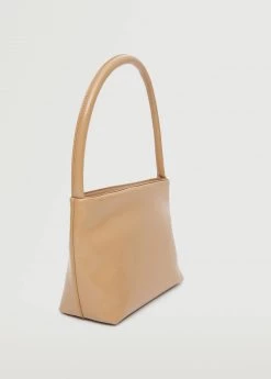 Mango Patent Leather Baguette Bag Beige -Mango Bags Sales Store unnamed file 689