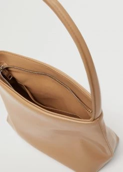 Mango Patent Leather Baguette Bag Beige -Mango Bags Sales Store unnamed file 690