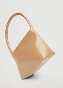 Mango Patent Leather Baguette Bag Beige -Mango Bags Sales Store unnamed file 691