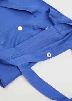 Mango Cotton Shopper Bag Vibrant Blue 40 Mango Cotton Shopper Bag Vibrant Blue -Mango Bags Sales Store unnamed file 712