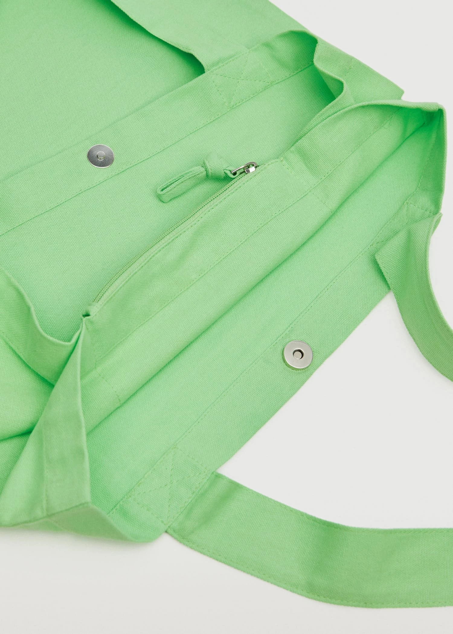 Mango Cotton Shopper Bag Vibrant Blue 21 Mango Cotton Shopper Bag Vibrant Blue - Image 21