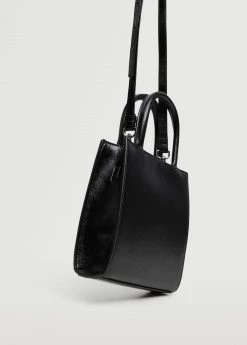 Mango Mini Shopper Bag Black -Mango Bags Sales Store unnamed file 731