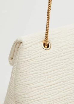 Mango Textured Shoulder Bag White -Mango Bags Sales Store unnamed file 746