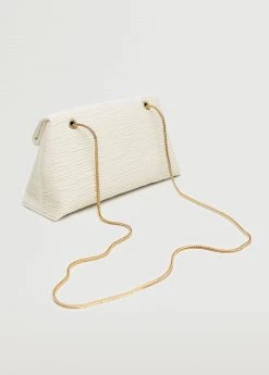 Mango Textured Shoulder Bag White -Mango Bags Sales Store unnamed file 759