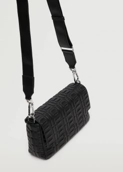 Mango Embossed Cross-body Bag Medium Brown -Mango Bags Sales Store unnamed file 770