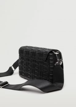 Mango Embossed Cross-body Bag Medium Brown -Mango Bags Sales Store unnamed file 772