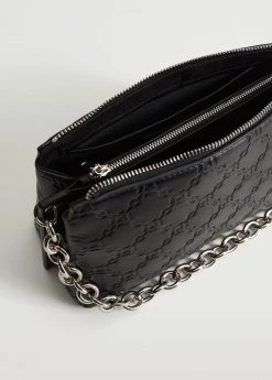 Mango Chains Engraved Bag Black -Mango Bags Sales Store unnamed file 787