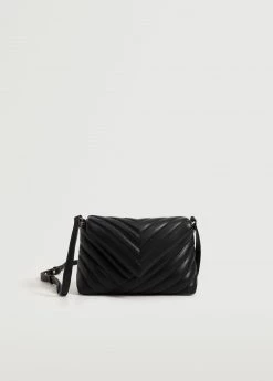Mango Quilted Cross-body Bag Black -Mango Bags Sales Store unnamed file 821