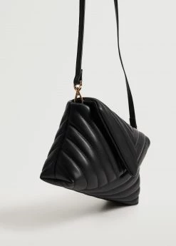 Mango Quilted Cross-body Bag Black -Mango Bags Sales Store unnamed file 822