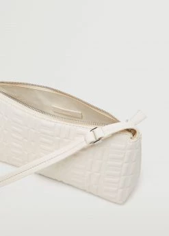 Mango Embossed Baguette Bag Medium Brown -Mango Bags Sales Store unnamed file 860