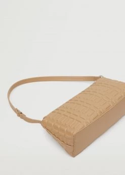 Mango Embossed Baguette Bag Medium Brown -Mango Bags Sales Store unnamed file 865