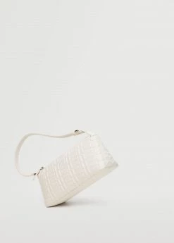 Mango Embossed Baguette Bag Medium Brown -Mango Bags Sales Store unnamed file 866