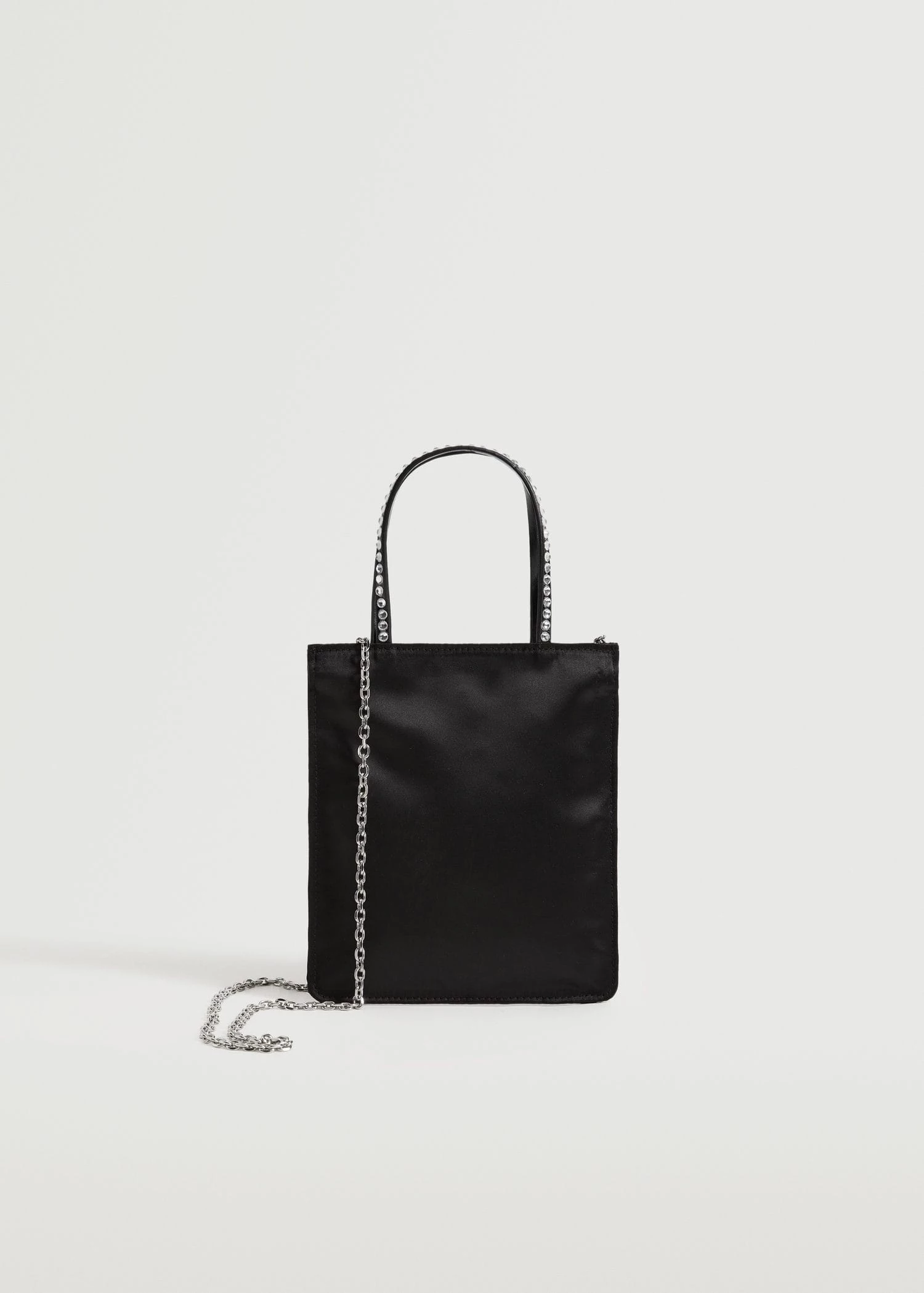 Mango Mini Sparkling Bag Black 2 Mango Mini Sparkling Bag Black - Image 2