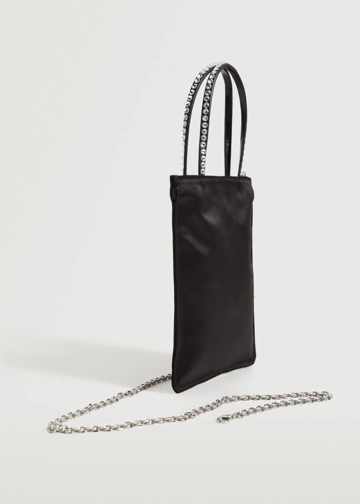 Mango Mini Sparkling Bag Black 3 Mango Mini Sparkling Bag Black - Image 3