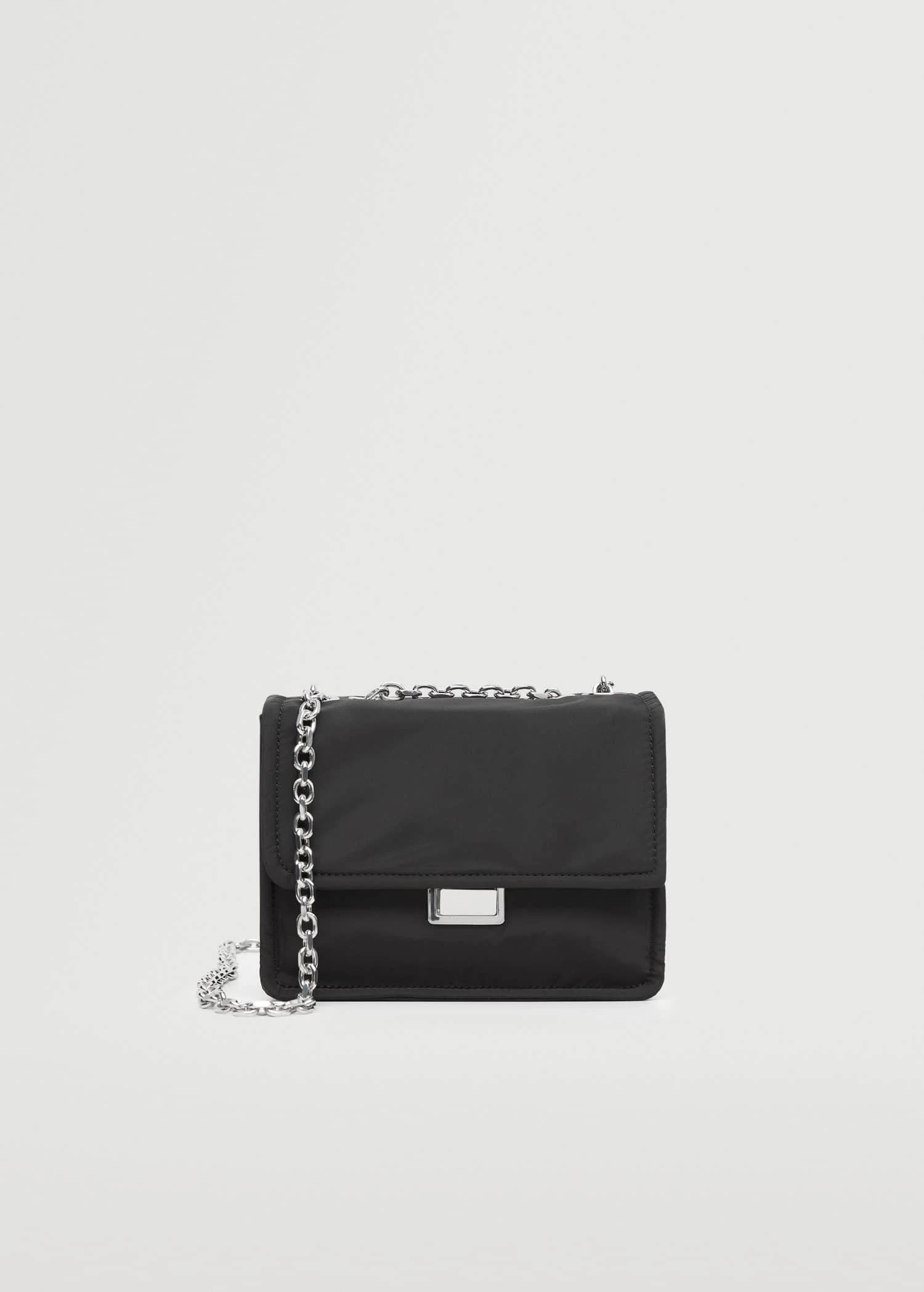 Mango Flap Crossbody Bag Black 7 Mango Flap Crossbody Bag Black - Image 7
