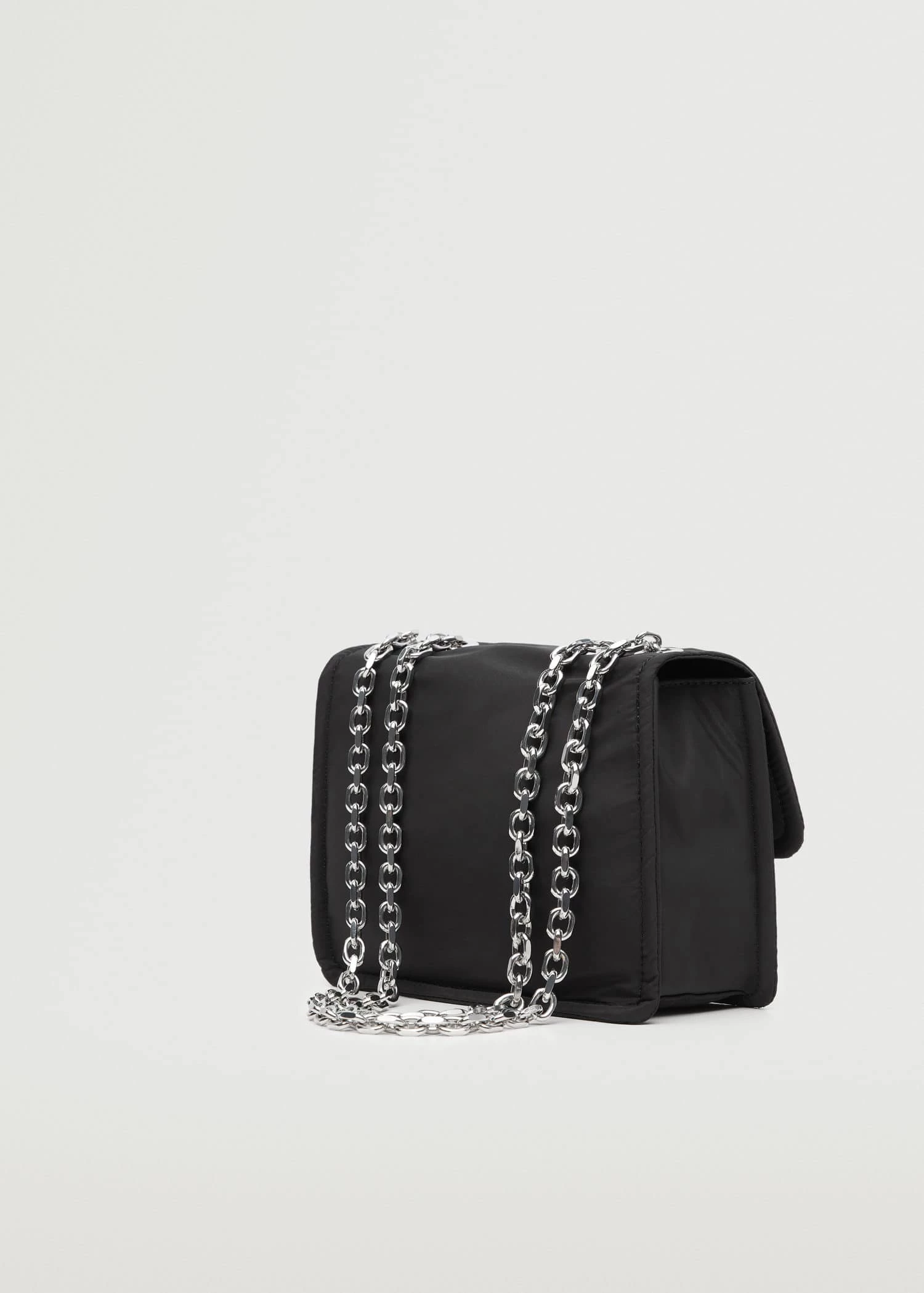 Mango Flap Crossbody Bag Black 8 Mango Flap Crossbody Bag Black - Image 8