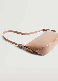 Mango Sustainable Baguette Bag Nude -Mango Bags Sales Store unnamed file 935
