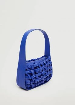 Mango Braided Baguette Bag Vibrant Blue -Mango Bags Sales Store unnamed file 949