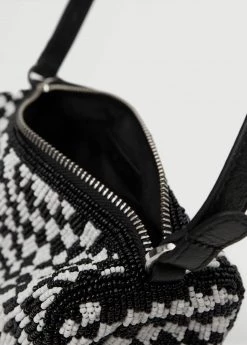 Mango Beaded Baguette Bag Black -Mango Bags Sales Store unnamed file 956