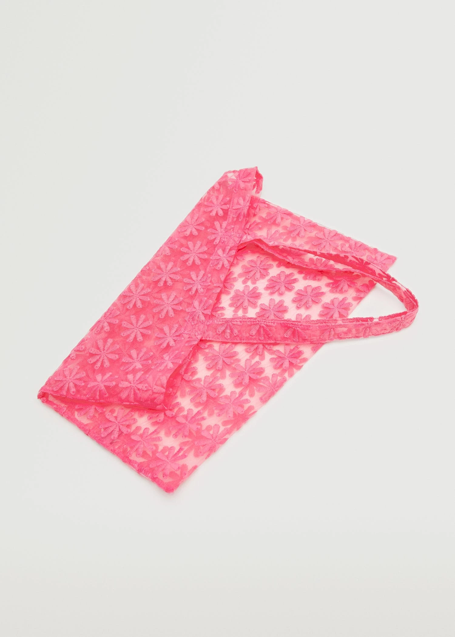 Mango Organza Flowers Bag Yellow 7 Mango Organza Flowers Bag Yellow - Image 7